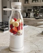YamanHobi Mini Smoothie Blender USB Şarjlı 380 ml Taşınabilir ve Hafif Tasarım