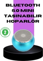 YamanHobi Taşınabilir Mini Bluetooth Hoparlör 9m Menzil Dahili Mikrofon -