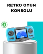 YamanHobi Taşınabilir Mini Video Oyun Konsolu Ergonomik Tasarım