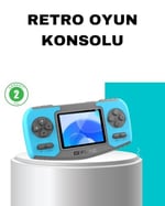 YamanHobi Taşınabilir Mini Video Oyun Konsolu Ergonomik Tasarım
