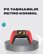 YamanHobi Taşınabilir Retro Oyun Konsolu – 520 Efsane Oyun Tek Cihazda