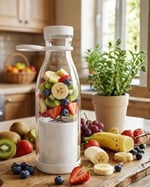 YamanHobi USB Şarjlı Mini Blender Taşınabilir Smoothie Yapıcı 380 ml Pratik Kullanım