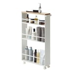 YAMAZAKI 3627 Küchenregal, Stahl, Weiß