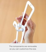 YAMAZAKI Joint bag Holder S - Zincir - beyaz