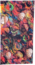 Yaprak Temalı Buff Boyunluk Bandana No:132