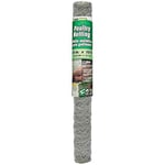 YARDGARD 308400B Kümes Hayvanları Ağı Çiti, 60 cm x 10 Ayak, Gümüş