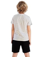 Yarışçı Erkek Çocuk T-shirt Şort Takım