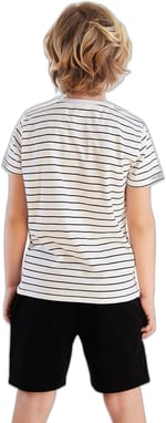 Yarışçı Erkek Çocuk T-shirt Şort Takım