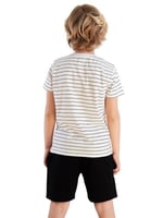 Yarışçı Erkek Çocuk T-shirt Şort Takım