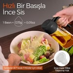 YARRAMATE 2'si 1 arada yağ püskürtücü, 470 ml yeşil püskürtme şişesi, gıda maddelerine uygun, yemek pişirmek için spreyi, yüksek kaliteli, sıcak hava fritözü için Dispenser
