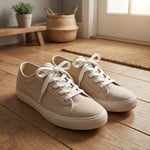 Yassı Sneakers ve Spor Ayakkabı Bağcığı, Orjinal Düz Bağcık, Yüksek Kaliteli Bağ [1 Çift]
