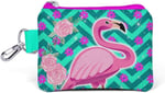 Yaygan Coral High Kids Flamingo Desenli Bozuk Para Çantası - Yeşil/Pembe - Kız Çocuk 21757