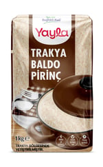 yayla 1 kg Trakya Baldo Pirinç
