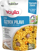 Yayla Etli Özbek Pilavı 200 Gr 6lı paket - Seçenekler: Pack of 6, 200 Gr, (200 Gr x 12)