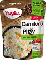 yayla Garnitürlü Pirinç Pilavı, 250 gr Tekli Paket