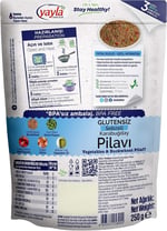 yayla Glutensiz Sebzeli Karabuğday Pilavı, 250 gr Tekli Paket