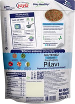 Yayla Glutensiz Sebzeli Karabuğday Pilavı (250 Gr) 6lı paket - Seçenekler: Pack of 6, 250 Gr, 250 Gr 2li paket, (250 Gr x 12)
