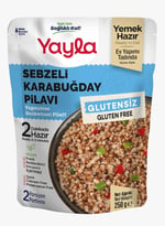 yayla Glutensiz Sebzeli Karabuğday Pilavı, 250 gr Tekli Paket