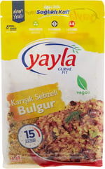 yayla Gurme Fit Karışık Sebzeli Bulgur 360 gr Tekli Paket