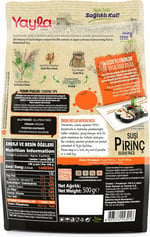 Yayla Gurme Sushi Pirinç 500 gr