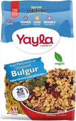 yayla Gurme Yeşil Mercimek ve Domatesli Bulgur, 360 gr Tekli Paket
