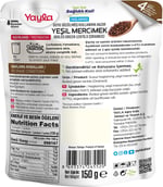 Yayla Haşlanmiş Suyu Süzülmüş Yeşil Mercimek 150 G Tekli Paket