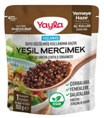 Yayla Haşlanmiş Suyu Süzülmüş Yeşil Mercimek 150 G Tekli Paket