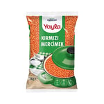 yayla Kırmızı Mercimek Top Tane 2 kg