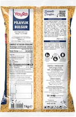 Yayla Pilavlık Bulgur 1 kg