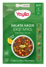 yayla Salata Hazır Ekşi Mix, 120 gr Tekli Paket