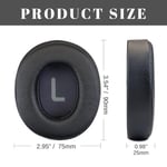 Yedek Earpad JBL Tune 700BT /710BT /720BT /750BTNC/760NC/770NC Kablosuz Kulak Üstü Kulaklıklar ile Uyumlu, JBL Earpads Kulak Yastıkları Kulak Yastıkları Yüksek Yoğunluklu Yumuşak Köpüklü Kulak