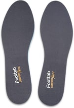 YeferStore Soft Comfort Ayakkabı Tabanı, Nefes Alabilen Rahat Kumaş Spor Tabanlık, 1 Çift (Siyah, 43-44)