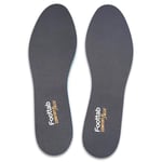 YeferStore Soft Comfort Ayakkabı Tabanı, Nefes Alabilen Rahat Kumaş Spor Tabanlık, 1 Çift (Siyah, 43-44)