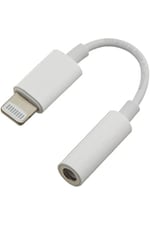 Yeni Nesil 14 13 12 11 Iphone Aux Ses Kulaklık Dönüştürücü Iphone Için 3.5mm Çevirici Dönüştürücü BEYAZ