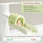 Yeni yürümeye başlayan çocuklar için musluk genişletici, sıcaklığa duyarlı lavabo musluğu genişleticiler, banyo lavabosu için çocuk el yıkama musluğu uzatma, mutfak pembesi