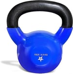 Yes4All 2-20kg Kettlebell aus Gusseisen, mit Vinylbeschichtung, Schwunghantel, Kugelgewicht