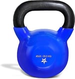 Yes4All 2-22kg Kettlebell/Kugelhantel aus Gusseisen mit Vinylbeschichtung