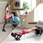 Yes4All Antrenman için yumuşak köpükten Plyo kutusu, crossfit, MMA, piyometrik antrenman için – 3'ü 1 arada ahşap çekirdekli zıplama kutusu