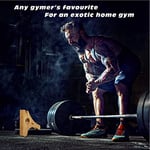 Yes4All Deadlift Jack/Barbell Stand & Cork Squat Wedge Block for Weight Training, Deadlift Exercises, Powerlifting, Suitable for Loading, Unloading Heavy Barbell Plates