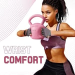 Yes4All Kettlebell 3 Kulplu, Kettlebell'ler için Geniş ve Dokulu Tutma Yeri, Küçük Ağırlıklar, Kulplu Dumbbell ile Çalışma - 2268 g / 4536 g / 6804 g / 9072 g / 11340 g