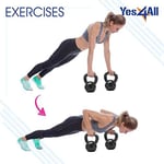 Yes4All Kettlebell Ağırlık Setleri Ayarlanabilir Kettlebell Kuvvet Eğitimi Kettlebells Kuvvet Eğitimi Tam Vücut Egzersiz