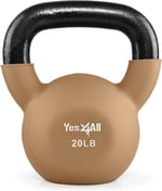 Yes4All Neopren Kaplamalı Ayarlanabilir Girya ve Girya Setleri, Evde spor ve dambıl ağırlık antrenmanı için el ağırlıkları seti