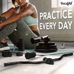 Yes4All T-Bar Row Plate Post Insert Landmine – Fit 2” Olympic Bars – Full 360° Swivel & Easy to Install