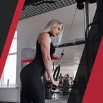 Yes4All Üniseks Kablo Bağlantısı Combo Çift D Kolu Kauçuk Lat Makine Ataşmanı Triceps Halatı Düz ​​Döner Bar V Şekli Bar Kablo Ek Kablo Ev Spor Salonu için Makine Aksesuarları