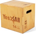 Yes4All Üniseks W6p6 3'ü 1 arada ahşap Plyo kutusu