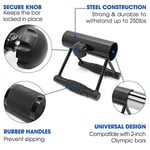 Yes4All üniseks yetişkin Deluxe T-bar Kürek Platformu - 360° Dönebilir ve Kurulumu Kolay - 1