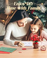 Yetişkinler için 3D çiçek ahşap yapboz, Noel yıldızı, kendin yap ahşap çiçekler, model seti, yetişkinler için el işi, botanik koleksiyon/ideal yaratıcı hediye / yeni eve taşınma kutlaması (153