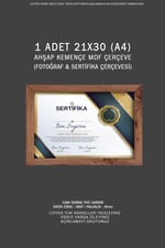 yhfoto 1 Adet A4 Sertifika A4 21x30 Diploma Kahverengi 21 x 30