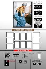 yhfoto 12 Adet 15x21 İnce Çıtalı A5 Siyah 6mm Fotoğraf Siyah