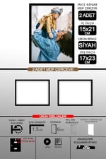 yhfoto 2 Adet 15x21 İnce Çıtalı A5 Siyah 6mm Fotoğraf Siyah